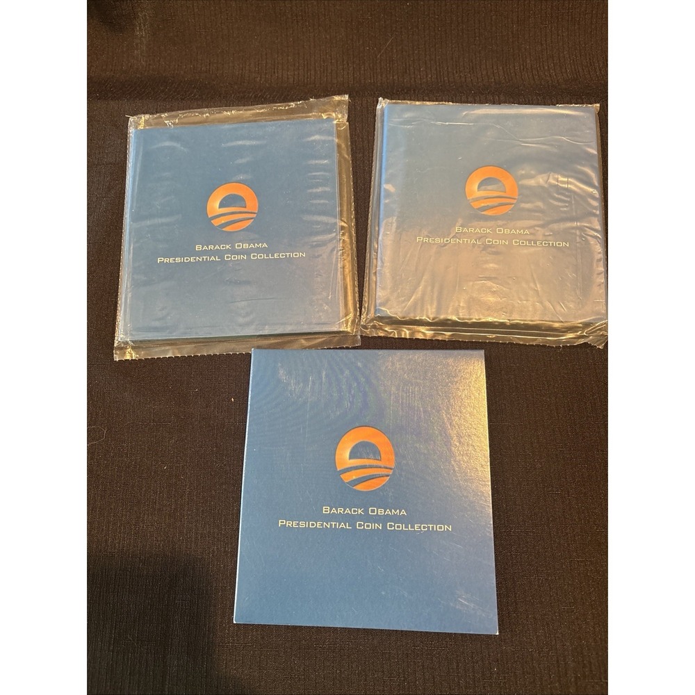 Barack Obama Presidential & Inaugural Coin Collection 5pc Set 2009 COA Excellent
